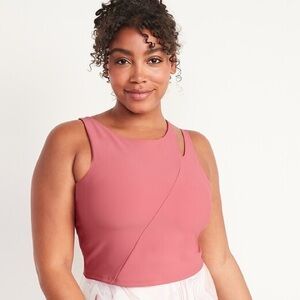 Medium Support PowerSoft Cutout Longline Sports Bra